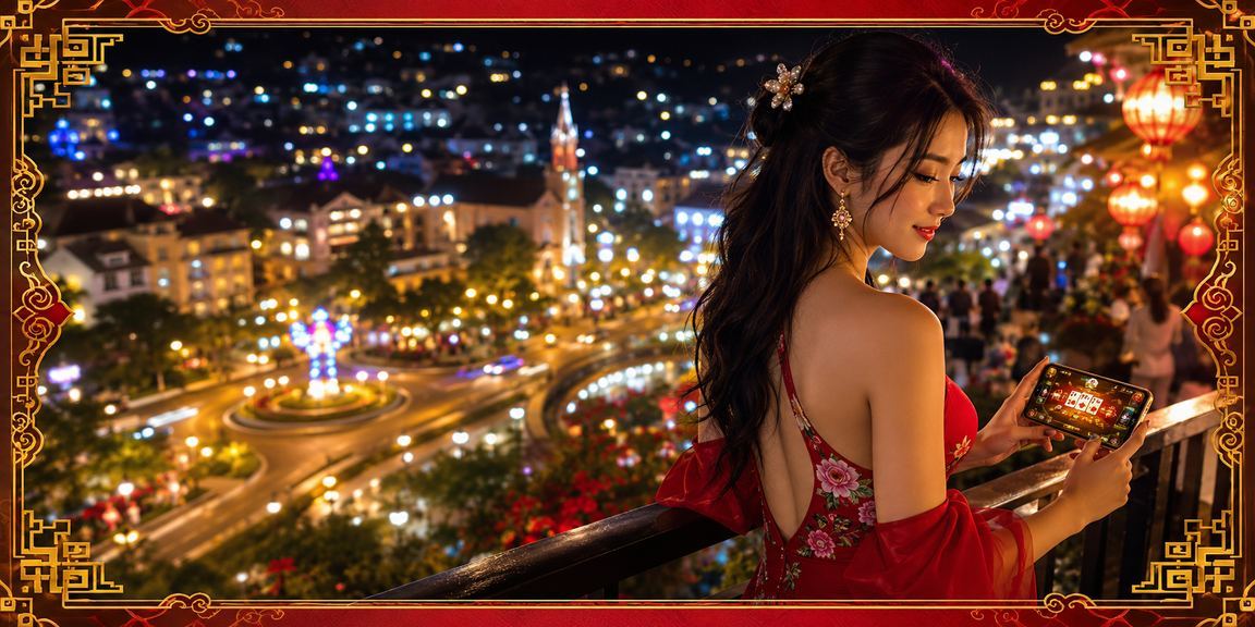 Người chơi bài live casino tại Đà Lạt trong không khí lễ hội ấm áp