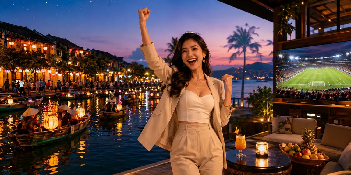Không khí lễ hội đèn lồng Hội An gợi nhớ niềm vui chơi game và nhận thưởng